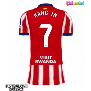 Atletico Madrid Lee Kang-in #7 Dámské Domácí Dres 2026-27 Krátký Rukáv Atletico Madrid Lee Kang-in #7 Dámské Domácí Dres 2026-27 Krátký Rukáv